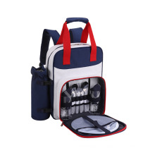 High Quality Picnic Backpack Bag with Cooler Compartment Wine Bag Picnic Bag